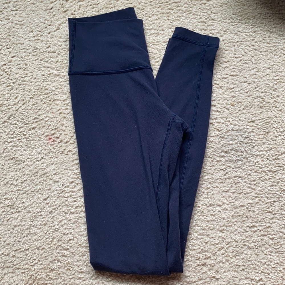 Lululemon navy blue leggings